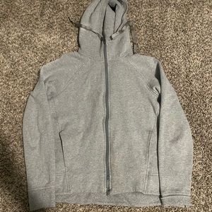 Grey Lululemon Scuba Zip-up